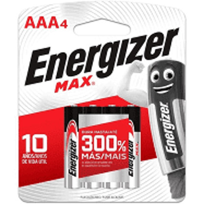 Imagen de PILAS ENERGIZER MAX AAA 4