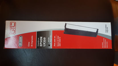 Imagen de CINTAS PARA EPSON LX 350 NYLON NEGRO GTC