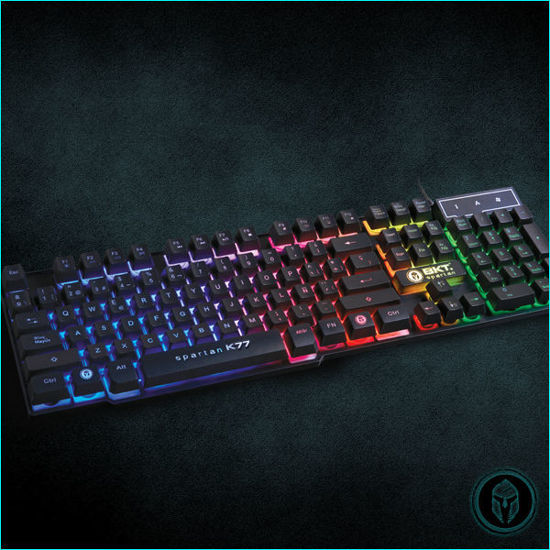 Imagen de TECLADO GAMER USB - SÍMIL MECÁNICO BKTK77