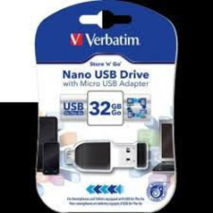 Imagen de PENDRIVE 32GB USB + OTG ADAPTER