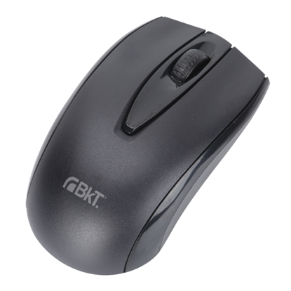 Imagen de MOUSE INALÁMBRICO 3 BOTONES 2.4GHZ. BKT 380W