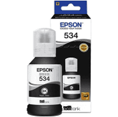 Imagen de TINTA EPSON 534 NEGRO PARA 1100 1120 1180 2140 2170 3170 3180