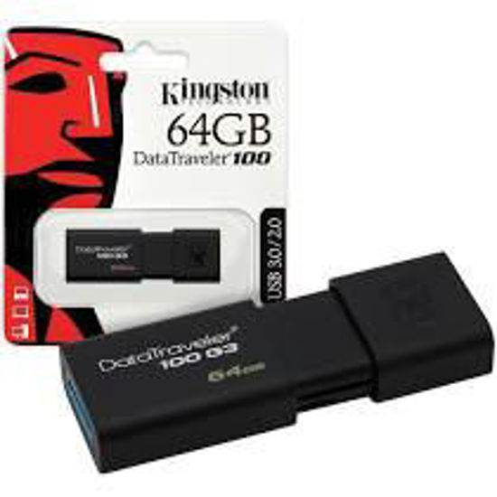 Imagen de PENDRIVE 64 GB DATATRAVELER DT100G3