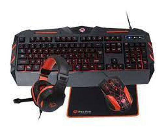 Imagen de KIT GAMER 4 EN 1 C500 (TECLADO+MOUSE+ MOUSEPAD Y AURICULARES)