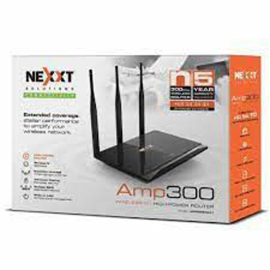 Imagen de ROUTER ROMPE MUROS WIRELESS N HIGH POWER ROUTER AMP  300