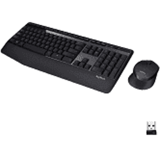 Imagen de TECLADO COMFORT MK345 INALAMBRICO CON MOUSE INCLUIDO