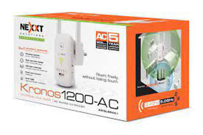Imagen de ROUTER ACCESS POINT KRONOS 1200-AC BLANCO 110V/220V