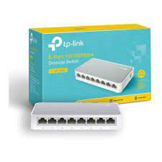 Imagen de SWITCH 8 PUERTOS TL-SF1008D