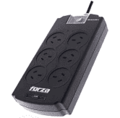 Imagen de PROTECTOR SOBRETENSIÓN FSP-602USB-A 2 USB