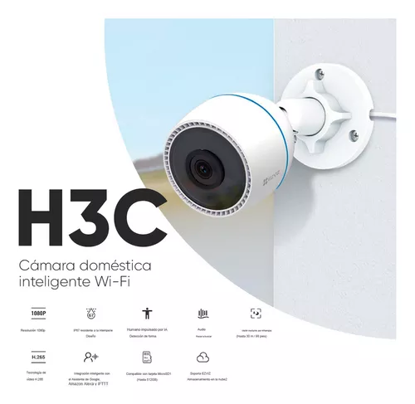Imagen de CAMARA DE SEGURIDAD EXTERIOR H3C WIFI