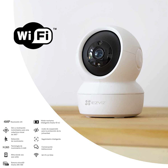 Imagen de Camara de Seguridad C6N 1080P WIFI  INTERIOR