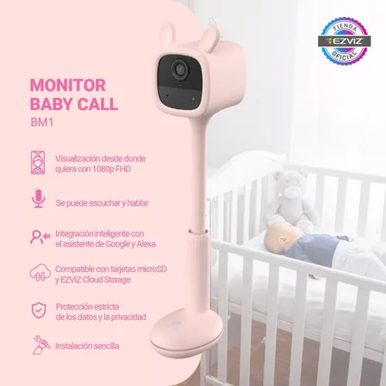 Imagen de Baby Monitor EZVIZ MB1 COLOR ROSA