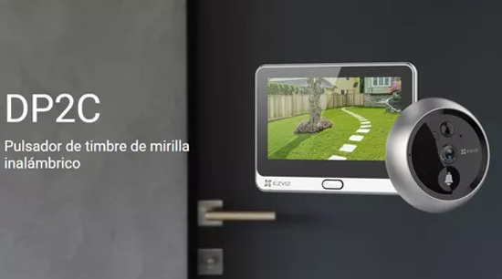 Imagen de VideoPortero  EZVIZ  Wire Free Peephole DoorBell  MODELO DP2 C